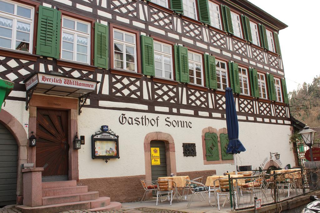 Отель Gasthof Sonne Шильтах Экстерьер фото